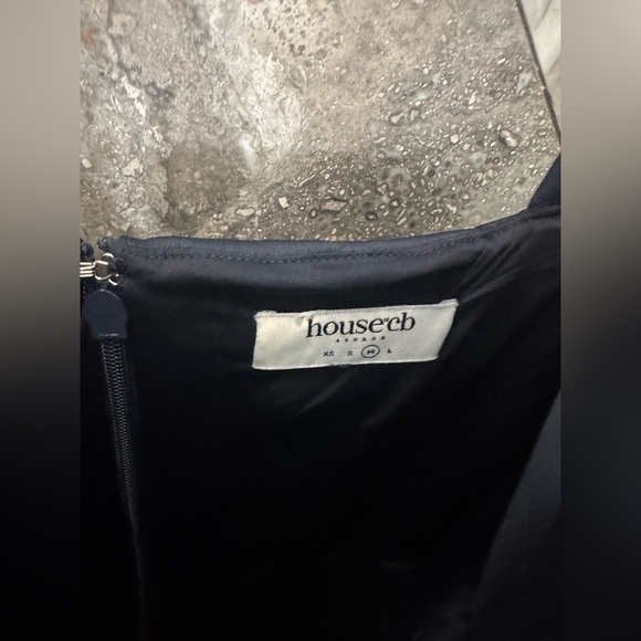 House of CB  Paloma Plunge Neck Sleeveless Midi Dress - Picture 5 of 7